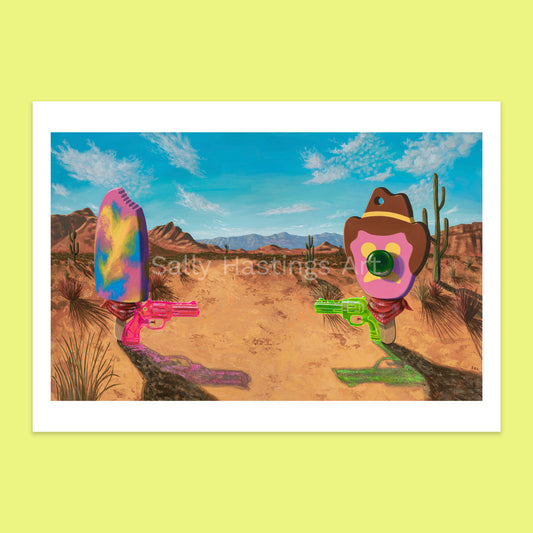 Bill 'Duel' – limited edition print