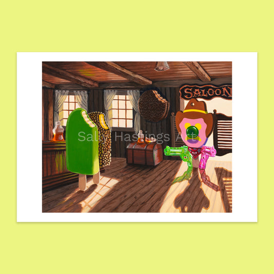 Bill 'Saloon' – limited edition print