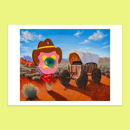 Bill 'Wagon Wheels' – limited edition print