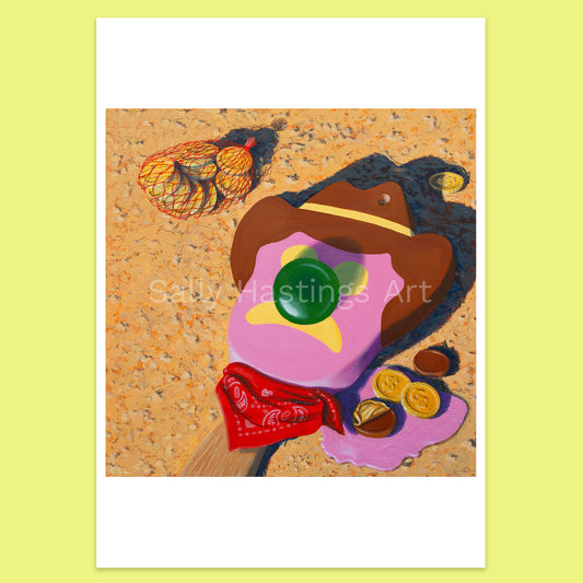 Bubble O Bill 'Coins' pop art limited edition print