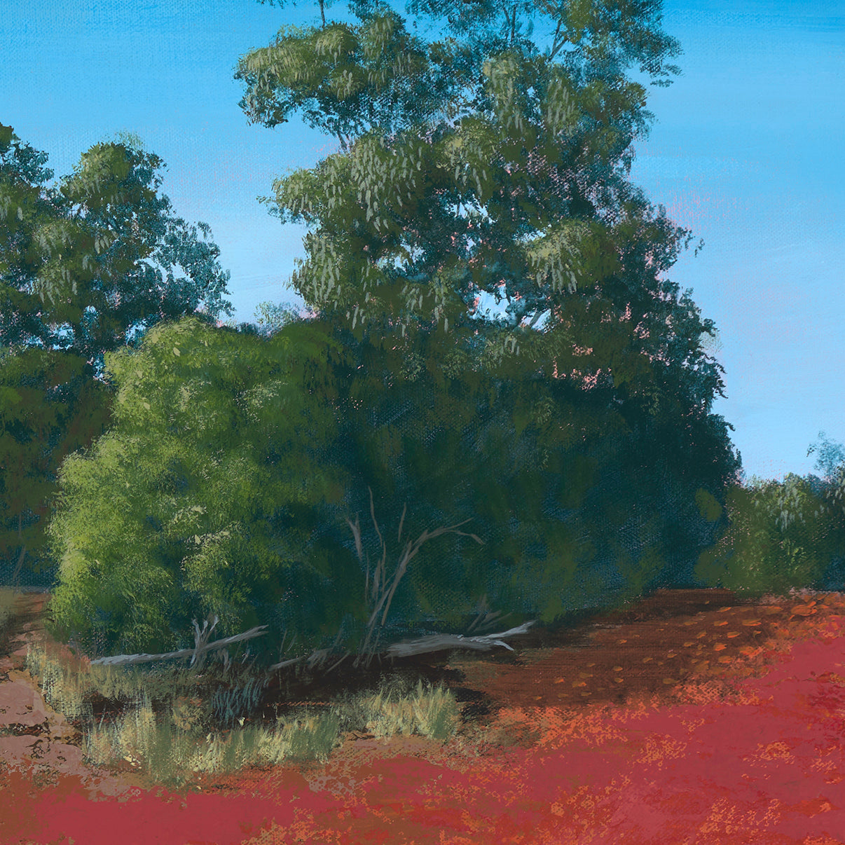 Steve Irwin “Crikey she’s a beaut!” gummy snake pop art Original Painting close up detall view of the outback