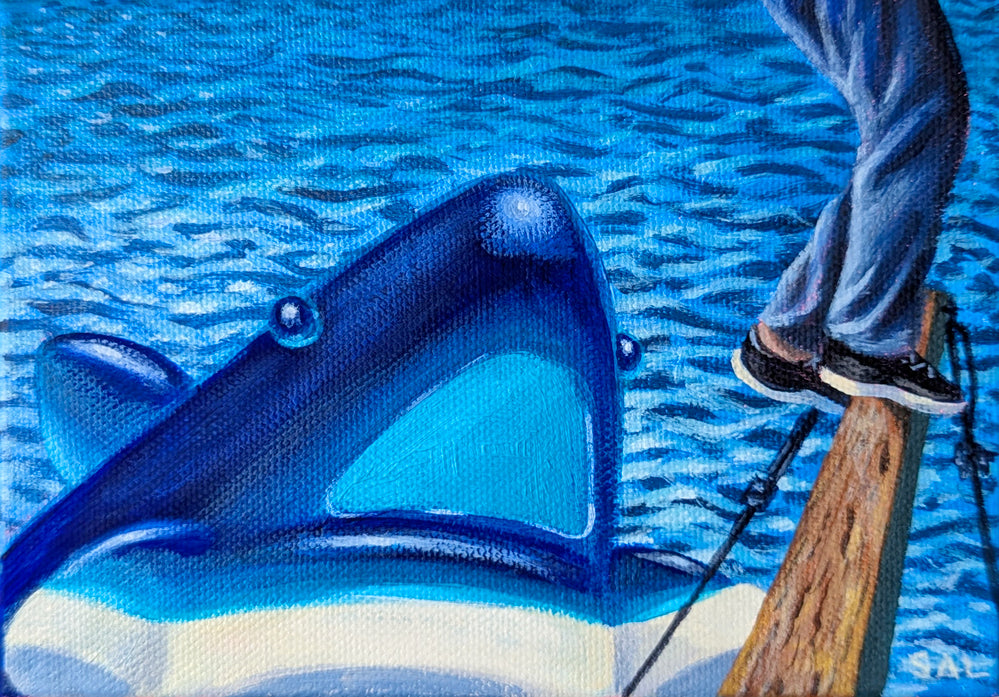 XMAS MINI 6– 'Jaws – walk the plank'