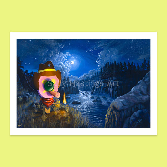 Bill 'Moonlight Big Boss' – limited edition print