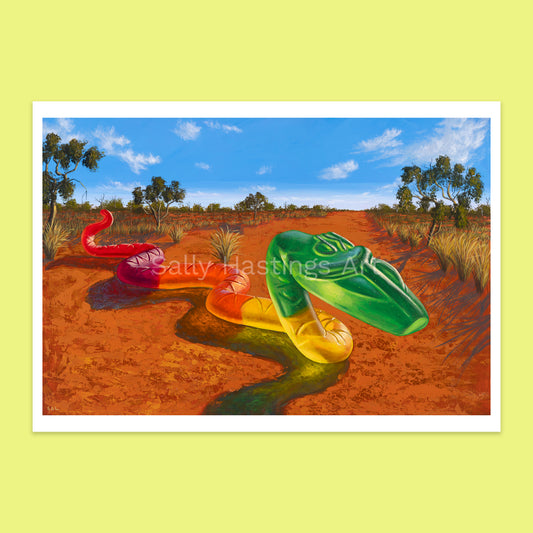 Killer Python 'Arvo Slither' – limited edition print
