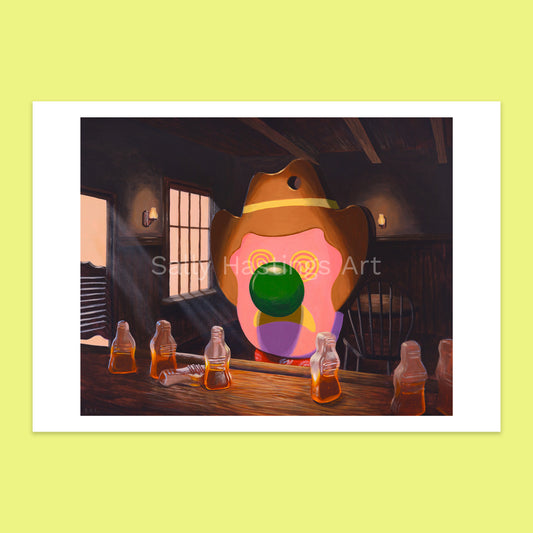 'Drunk Bill' – limited edition print