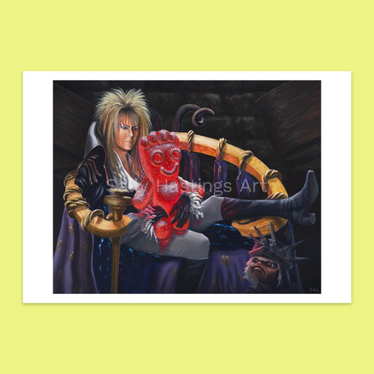 Labyrinth 'You remind me of the babe' – limited edition print