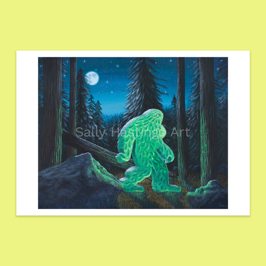 'Soursquatch' – limited edition print